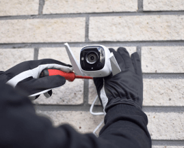 Security camera installation