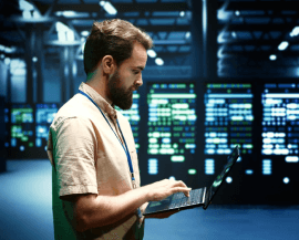 Helpdesk engineer monitoring systems
